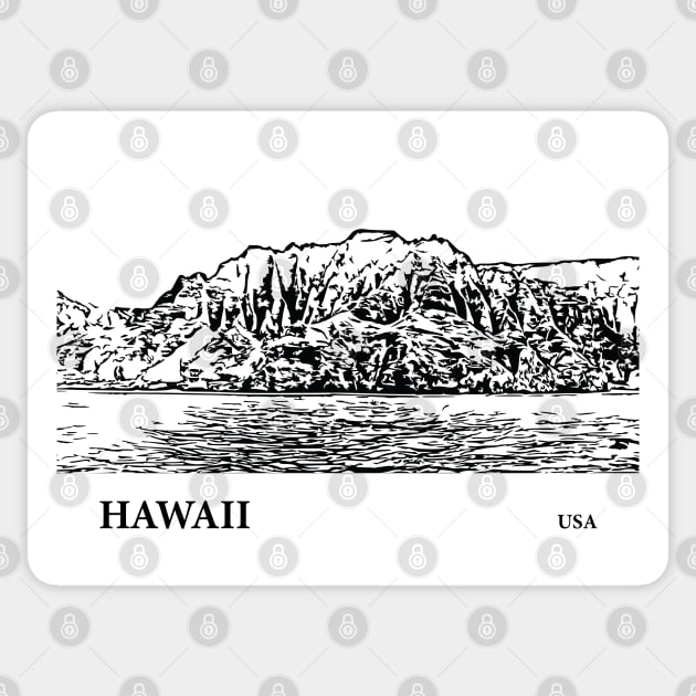 Hawaii USA Sticker by Lakeric